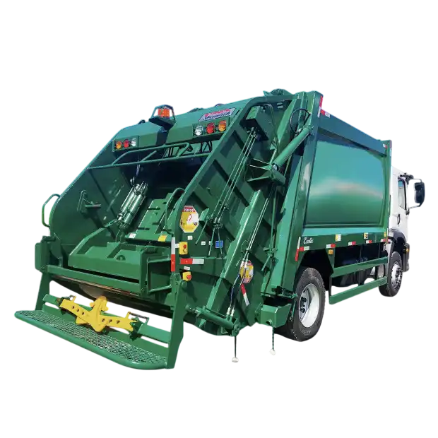 Recolector Compactador de Residuos Planalto Ecolix Baja Transparente