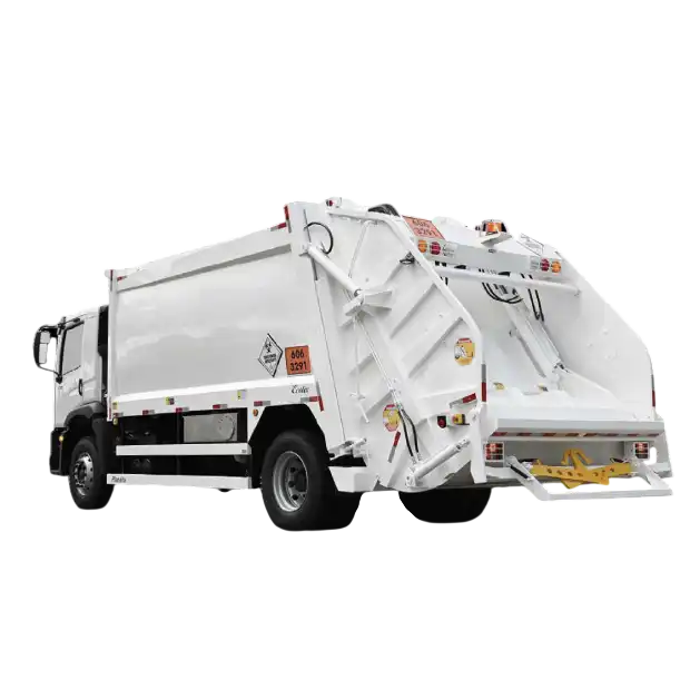 Recolector Compactador de Residuos Planalto Ecolix RSS Baja Transparente