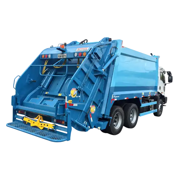 Recolector Compactador de Residuos Planalto Transparente